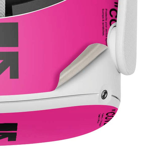 Black and Pink Arrows Oculus Quest 2 Skin